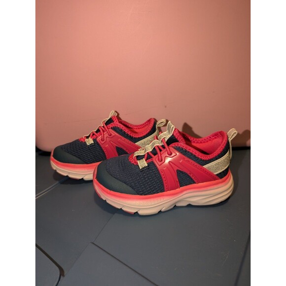 Athletic Works Other - Athletic Works Girls Cage Knit Slip On Sneakers size 6 toddlers